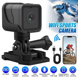 WiFi Hotspot Action Cam 1080P Mini Sport Camera Motorcycle Bike Driving Recorder - Picture 1 of 15