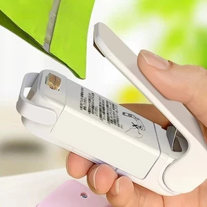 Mini Heat Bag Sealing Machine Package Sealer Bags Plastic Food Sealer Clip Bag - Picture 1 of 6