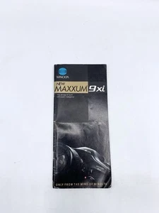 Minolta New Maxxum 9xi Book Manual! - Picture 1 of 3