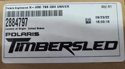 Polaris Timbersled TSS QSL ARO Shock 2884797 NIB - Image 1 of 4