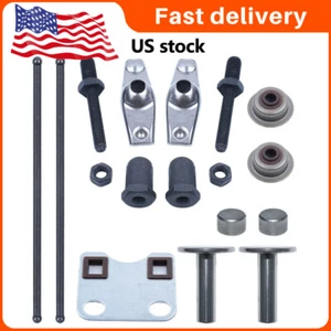 Valve Lifter Rocker Arm Seal Cap Plate Push Rod For Honda GX160 GX200 5.5 6.5 HP - Picture 1 of 8