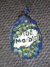 Bag of 102 Cat's eye marbles glass 100 reg 2 shooters
