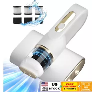 Handheld Cordless Mattress Vacuum Cleaner W/ UV-C Light HEPA Filter Home New - Picture 1 of 6
