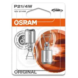 Osram Original P21/4W 12V Doppelblister 7225-02B ECE P21/4W 12 Volt 21/4 Watt Ne - Picture 1 of 1