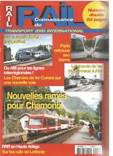 CONNAISSANCE DU RAIL N°291 CHAMONIX / CHEMIN FER CAMAUX A ALBI / AUTORAILS SNCF