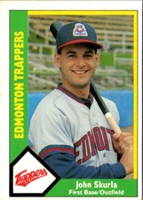 1990 CMC John Skurla #489 Edmonton Trappers