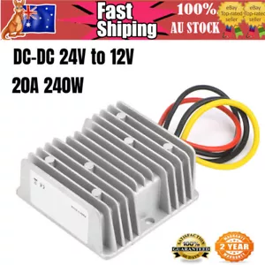 24V To 12V 20A Step Down DC DC Converter Voltage Reducer Regulator WaterProof HA - Picture 1 of 12