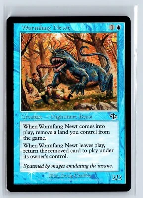 FOIL Wormfang Newt Judgment Common – MTG Magic the Gathering Card - Image 1 of 2