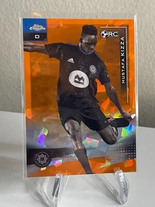 Mustafa Kizza/25 ZAFIRO NARANJA 2021 Topps Cromo MLS #135 NOVATO RC Fútbol - Imagen 1 de 2