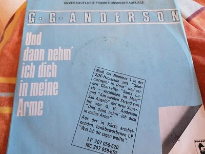 G. G. ANDERSON - Und Dann Nehm'ich Dich In Meine Arme (vinylsingle /Promo... - Bild 1 von 2