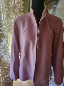 Jones New York,women jacket,size16W,pink color.wool - Picture 1 of 3