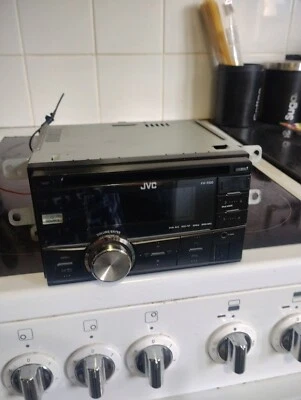JVC KW-R500 CAR RADIO CD PLAYER SUBARU IMPREZA HAWKEYE DOUBLE DIN  - Image 1 of 4