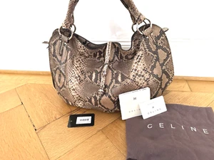 CELINE Bittersweet Large Hobo Bag natural Python beige braun TOP ZUSTAND NP 2450 - Bild 1 von 13