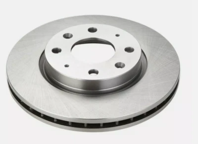 Par de rotores de freio dianteiro 2 para 2004-2009 Kia Spectra 2005-2009 Spectra5 2.0L - Imagem 1 de 2