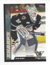 2010-11 Worcester Sharks (AHL) Carter Hutton (goalie)