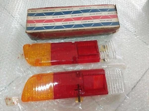 DATSUN 620 TAILLIGHT LAMP LENS NOS JAPAN 1 PAIR GENUINE 206551-B5000 - Picture 1 of 10
