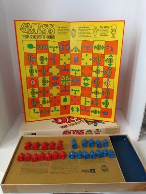 Vintage SMESS THE NINNY's Chess Board Game Parker Bros 1970 Complete - Image 1 of 4