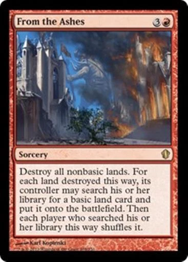 MTG - FROM THE ASHES - Commander 2013 (R) - Image 1 of 1