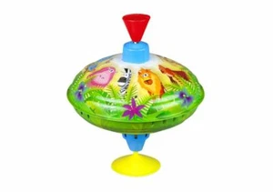 Lena Bolz Humming Spinning Top - Jungle Animals Medium 16cm - Picture 1 of 4