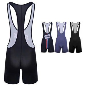 Hombres Lucha Solteros Atlético Gimnasio Boxer Mono Leotardo Body Ropa deportiva - Imagen 1 de 37