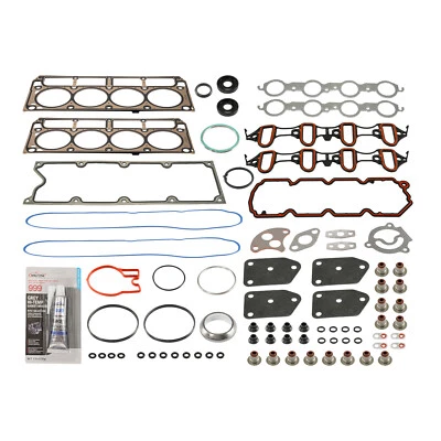 Juego de juntas de culata 2002-2014 para Chevrolet GMC Buick Cadillac 5,3 L 4,8 L V8 OHV MLS Foto 1 de 4