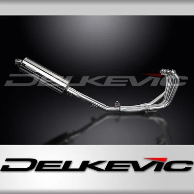 Silenciador de escape completo Honda CBR600 1991-1998 4-1 14" ovalado de acero inoxidable Foto 1 de 4