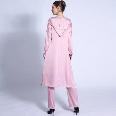 Conjunto de tops + pantalones para mujer musulmana Abaya cóctel islámico maxi ropa caftán Foto 1 de 4