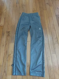 Air Jordan Nike track pants  Size Boy's medium  grey black stripe  - Picture 1 of 2