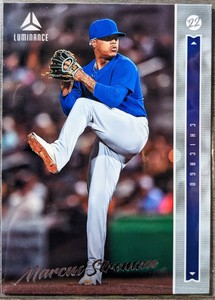 2022 Panini Chronicles Baseball Marcus Stroman Luminance | #18 | Chicago Cubs