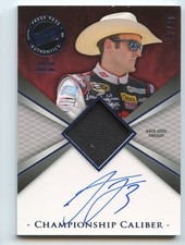 2015 Press Pass Cup Chase AUSTIN DILLON Firesuit AUTO Relic 02/15