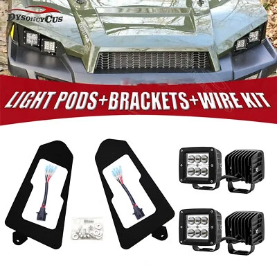 KIT FAROS CUBO LED ACTUALIZACIÓN A 24W PARA TRIPULACIÓN 13-19 APTO POLARIS RANGER 900 XP - Foto 1 de 4