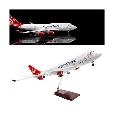 18” 1:130 Scale Model Jet British Airways Virgin B747 Model Planes Kits Di - Image 1 of 4