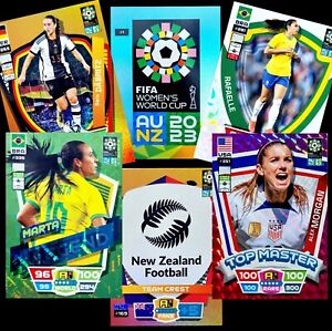 Panini Women's World CUP 2023 AU/NZ Adrenalyn XL ALBUM+351 CARDS COMPLETE SET