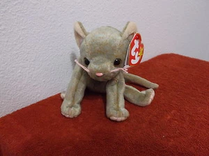 "TY" BEANIE BABIES..."SCAT" D.O.B.....MAY 27,1998....RETIRED..#105 - Imagen 1 de 2