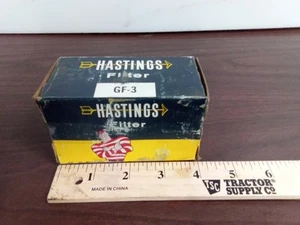 Hastings Filter GF-3 New Old Stock Dirty From Storage Filter Brand New Free... - Picture 1 of 6