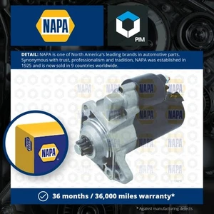 Starter Motor fits SEAT ALHAMBRA 7V 1.9D 97 to 00 Automatic Transmission NAPA - Picture 1 of 2