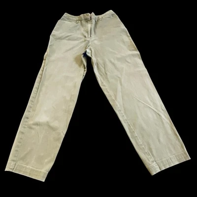 Pantalones caqui verde oliva para mujer Foto 1 de 4