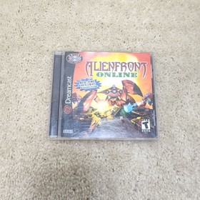 Sega Dreamcast Alien Front Online CIB Sega WOW Vehicular Combat 51171 Tested VGC