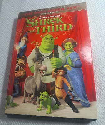 Shrek the Third Full Screen DVD Dreamworks Lost Scenes Goofs Donkey Dance 2007 - Image 1 of 2