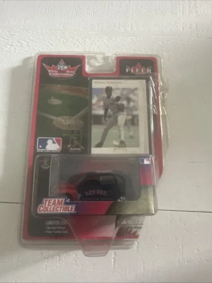  Vintage MLB Pedro Martinez Card And Diecast Vehicle Red Sox NIP 2001 - Image 1 of 2
