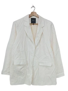 VERO MODA Blazer largo Mujeres Blazer Talla EU 42 blanco look casual - Imagen 1 de 5
