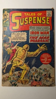 Tales of Suspense #44 1963 Marvel Comics "The Mad Pharoah" 5th App Iron Man - Image 1 of 4