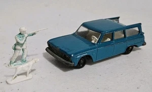 Matchbox Lesney #42 Studebaker Lark Wagonaire with Hunter And Dog Figures - Picture 1 of 6