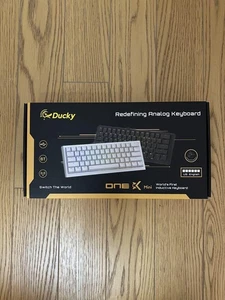 Ducky One X Mini Wireless 60% Rapid Trigger Analog Inductive Unused - Picture 1 of 4