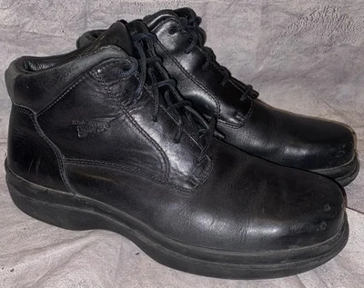 Red Wing Shoes 6661 Steel Safety Toe Ankle Lace Up Work Boots Slip Resist 10 Vtg - Image 1 of 4