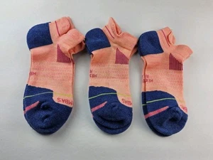 Bombas Merino Wool Hex Tec Run Athletic Ankle Socks Lot Of 3 Pairs Size L - Picture 1 of 2