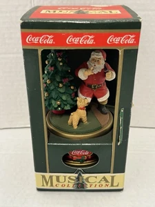 Music Box Vintage COCA COLA 1995 "Quando gli Amici Drop In" Coca Cola Gioca Winter Wonderland - Foto 1 di 10