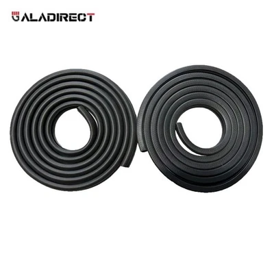 Pair Door Seal Weather Stripping Rubber for Dodge 72-93 D100 D250 Pickup & Truck - Image 1 of 4