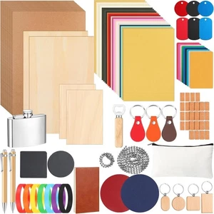 Dunzoom 127 Teile Laser Material Kit Schneiden Gravieren Materialien...  - Bild 1 von 7