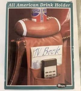 Vintage Football Regal All American Armchair Drink Beer Remote Phone Holder 1994 - Picture 1 of 6